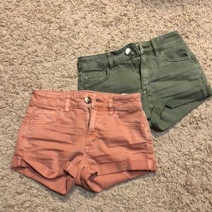 American Eagle super stretch jean shorts